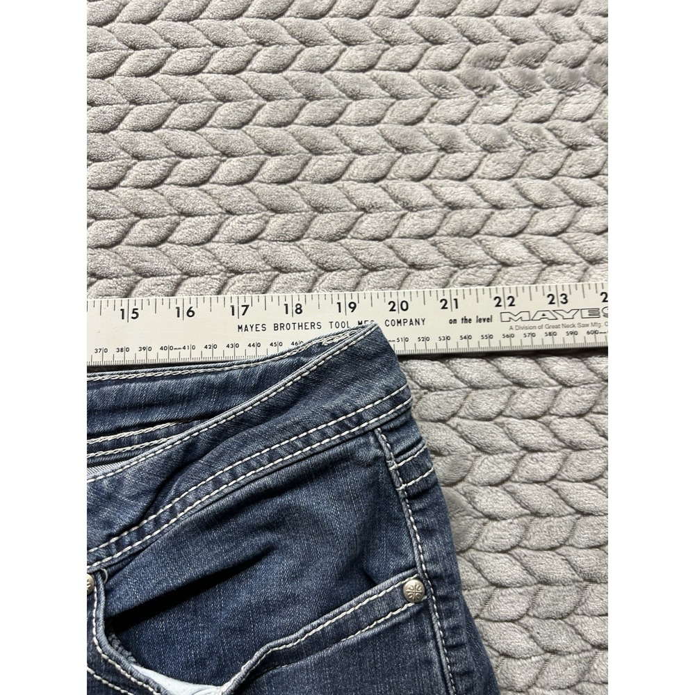 Rhythm In Blues Women's Jeans Size 20 Dark Stretch Denim Bootcut - Picture 13 of 16